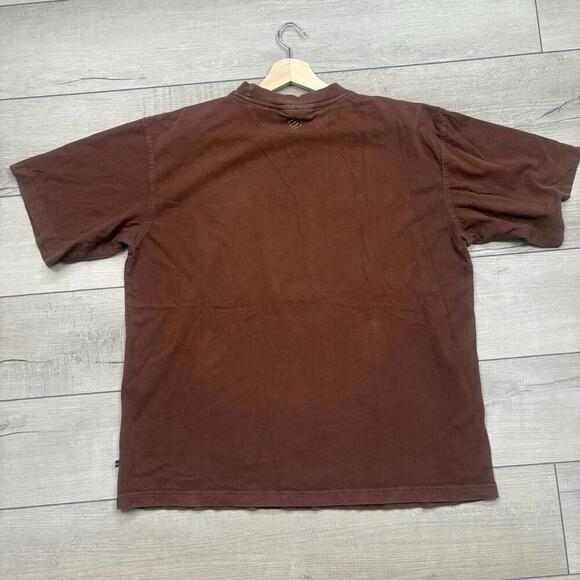 Vintage Rocawear Fat Laces & Fly Kicks Brown Graphic Tee Men XL Hip Hop Y2K - Picture 2 of 6